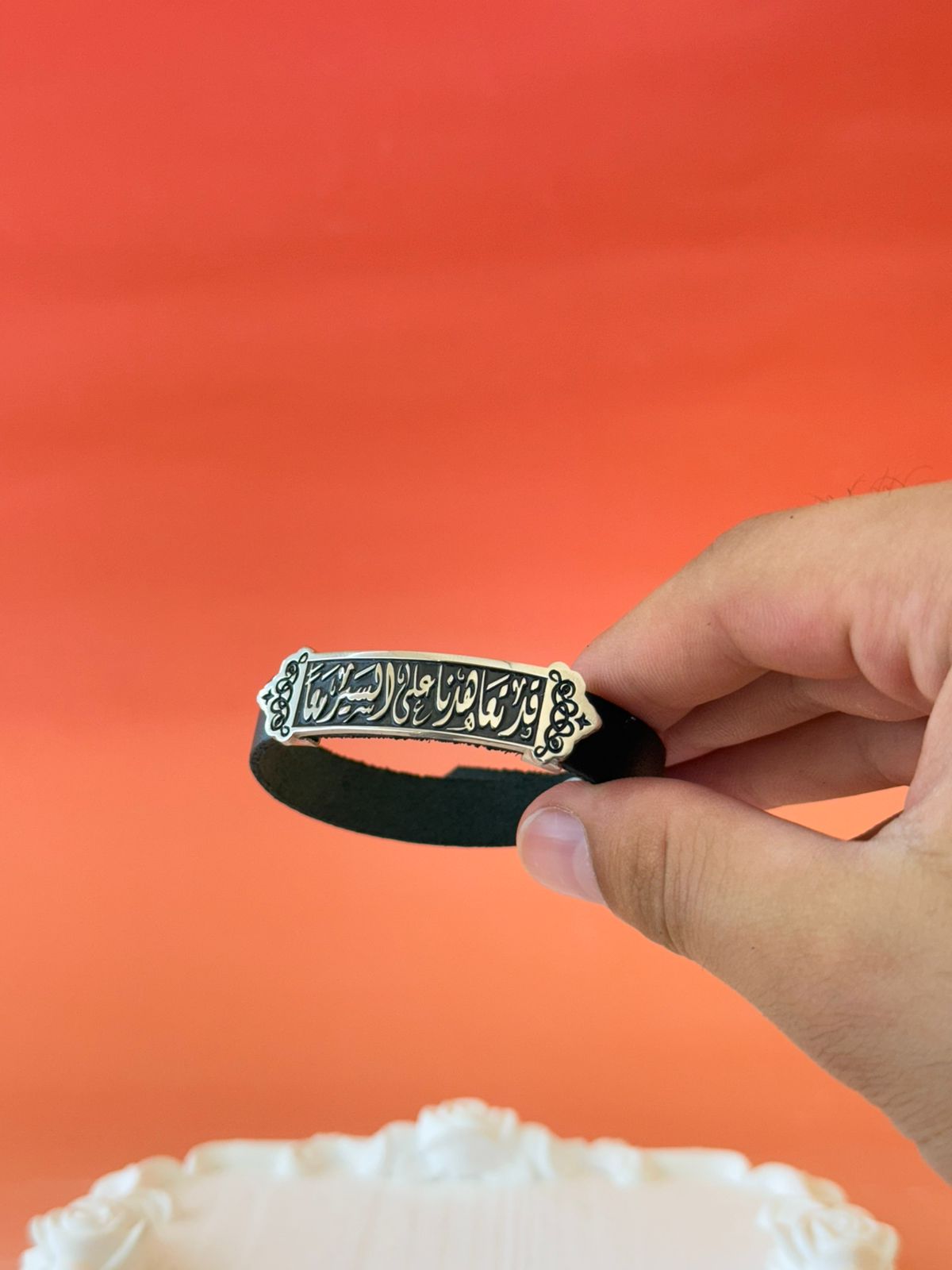 Custom Leather Bracelet-with Your Words