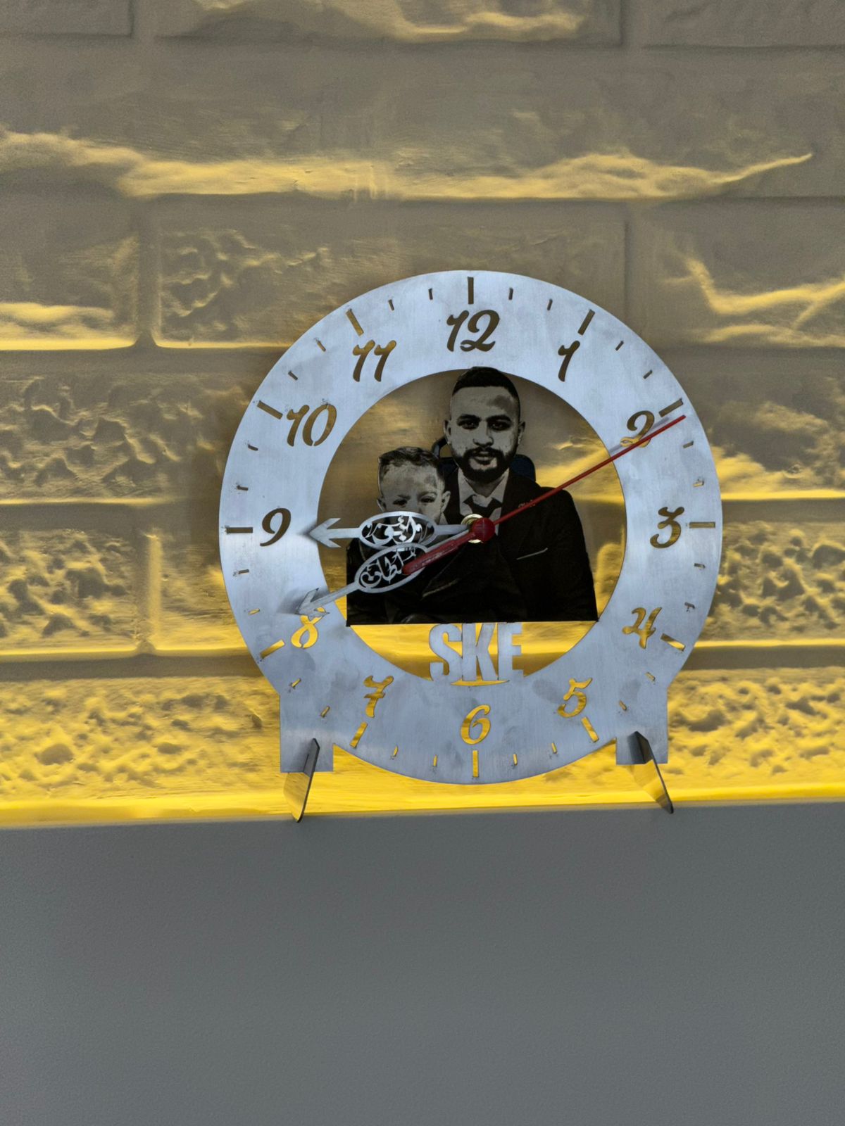 The luxury watch with your picture on it